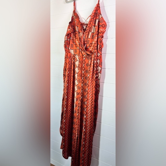 New rust color Aztec jumper size 22/24 W from Cato. A200 - Picture 3 of 4